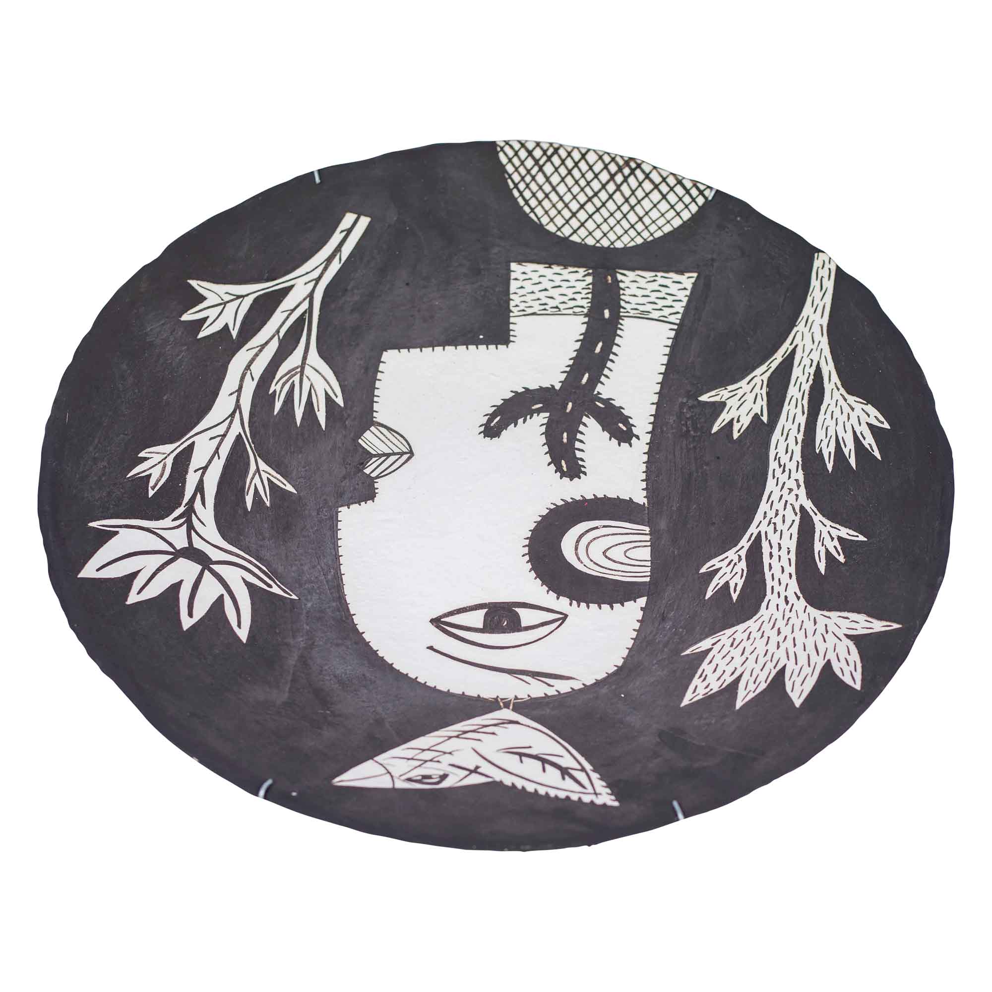 Euphorbia portrait plate