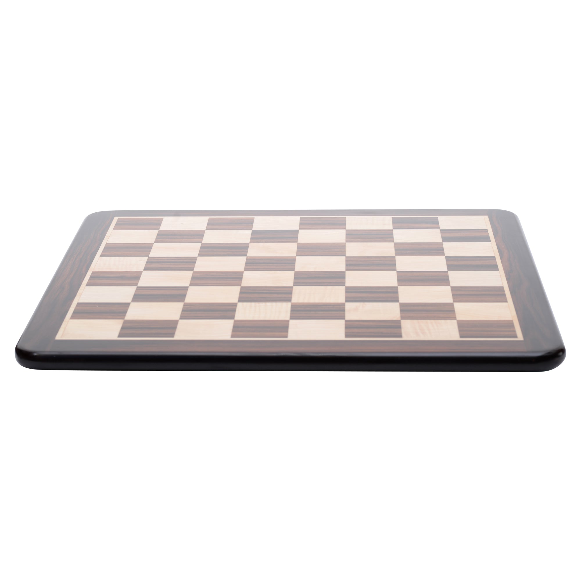 Rosewood & maple wood chess board