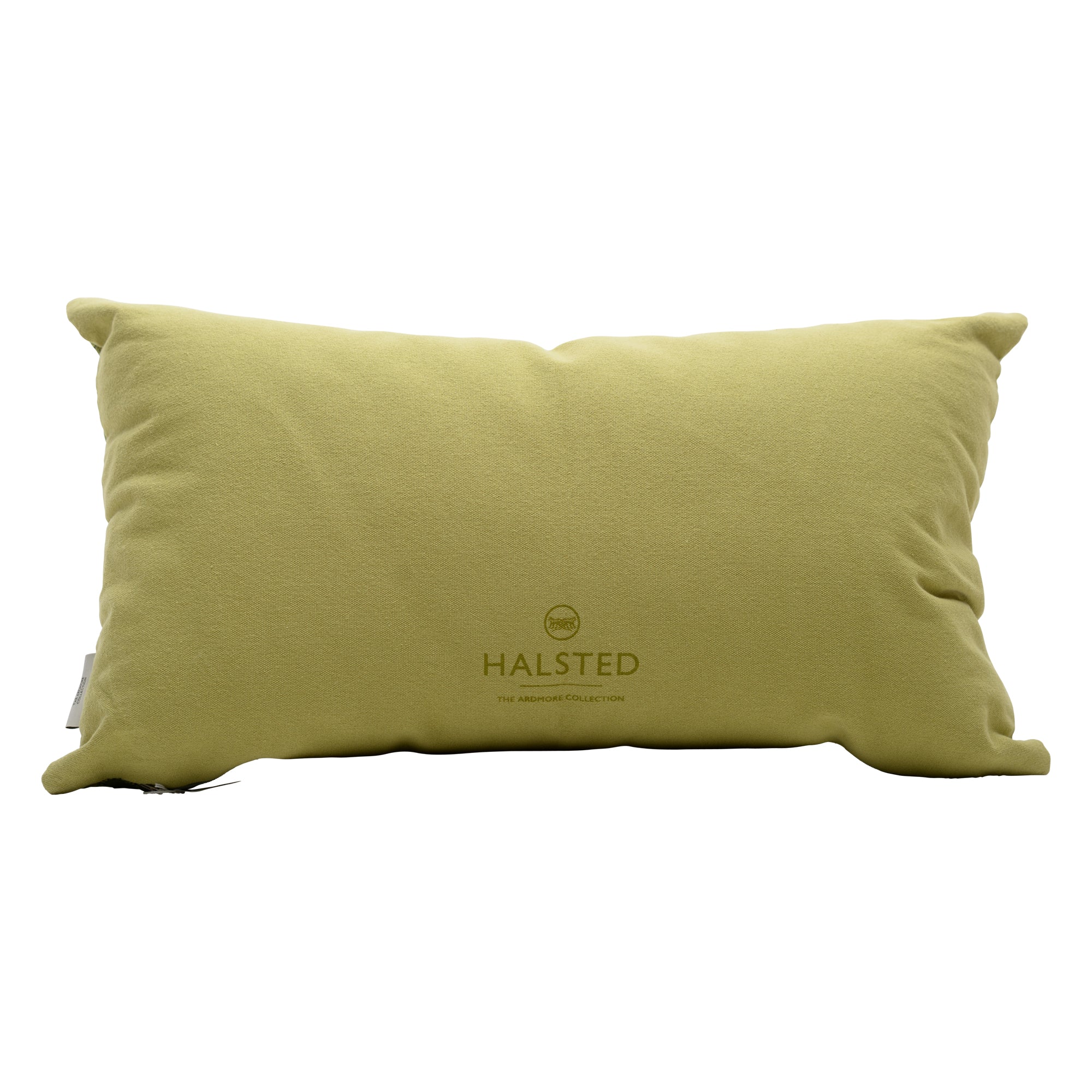 Crocodile Rivergreen Lime Linen Pillow