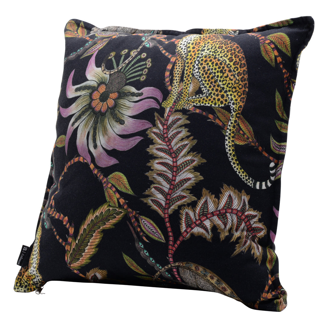 Monkey Bean Night Linen Pillow