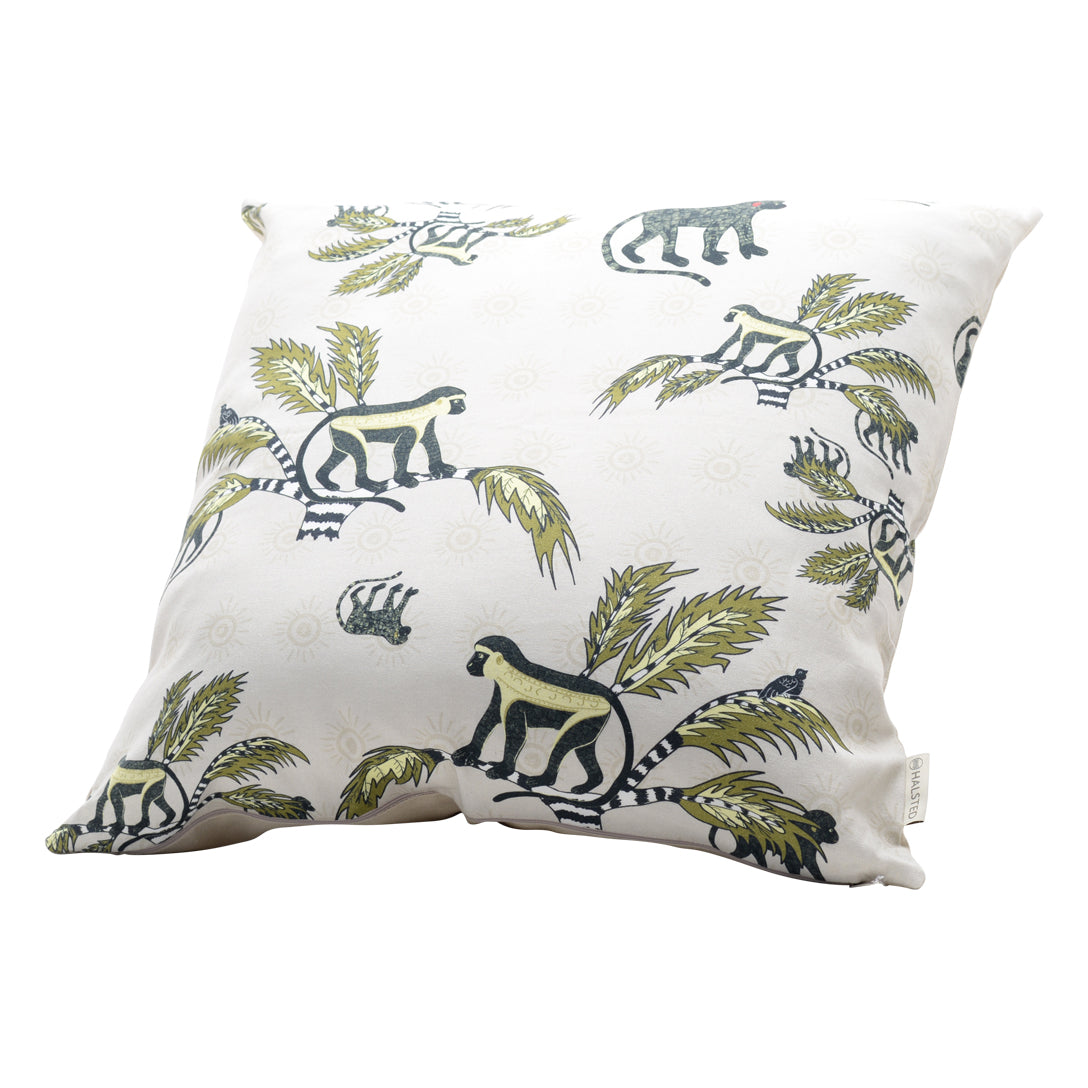 Monkey Palm Desert Spring Linen Pillow