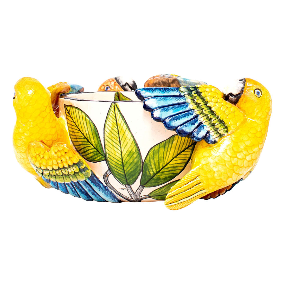 Parrot peanut bowl