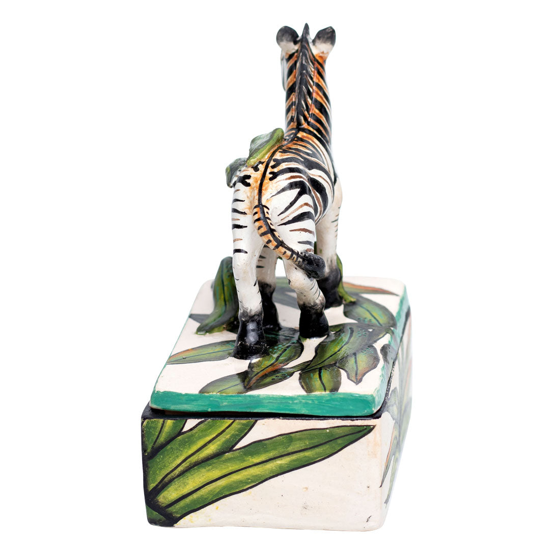 Zebra jewelry box