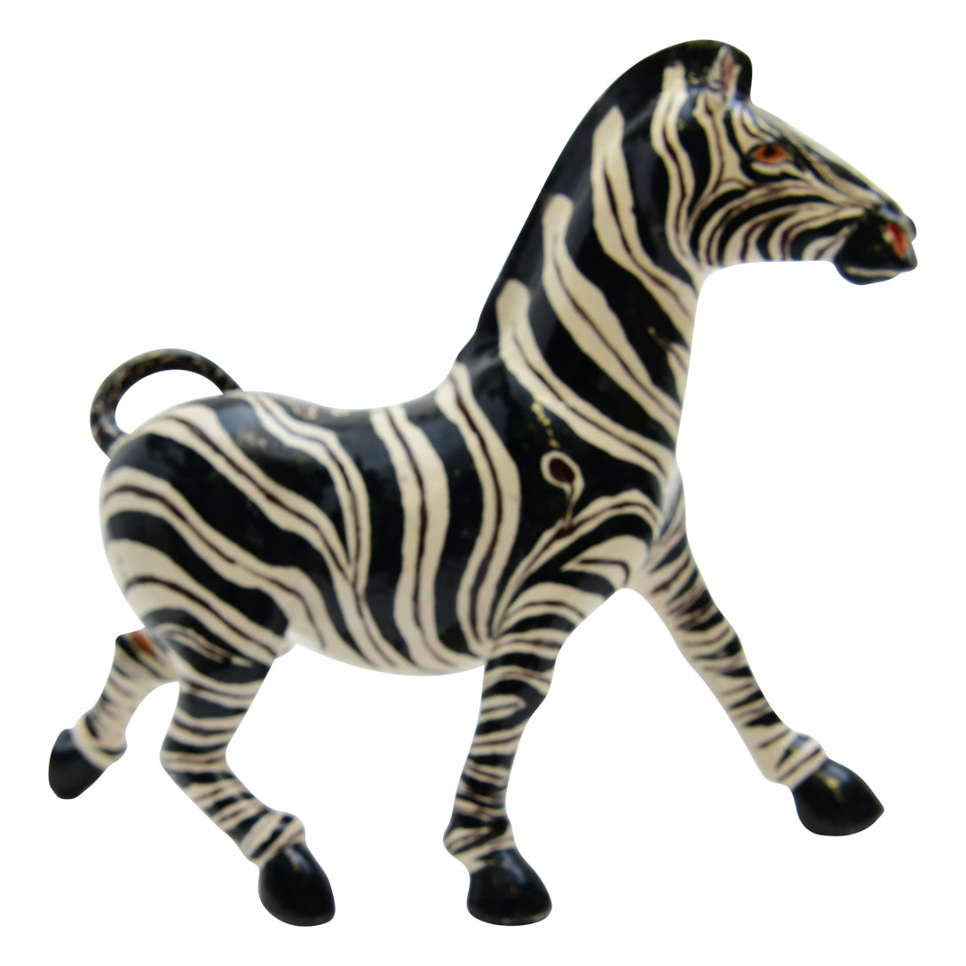 Zebra sculpture