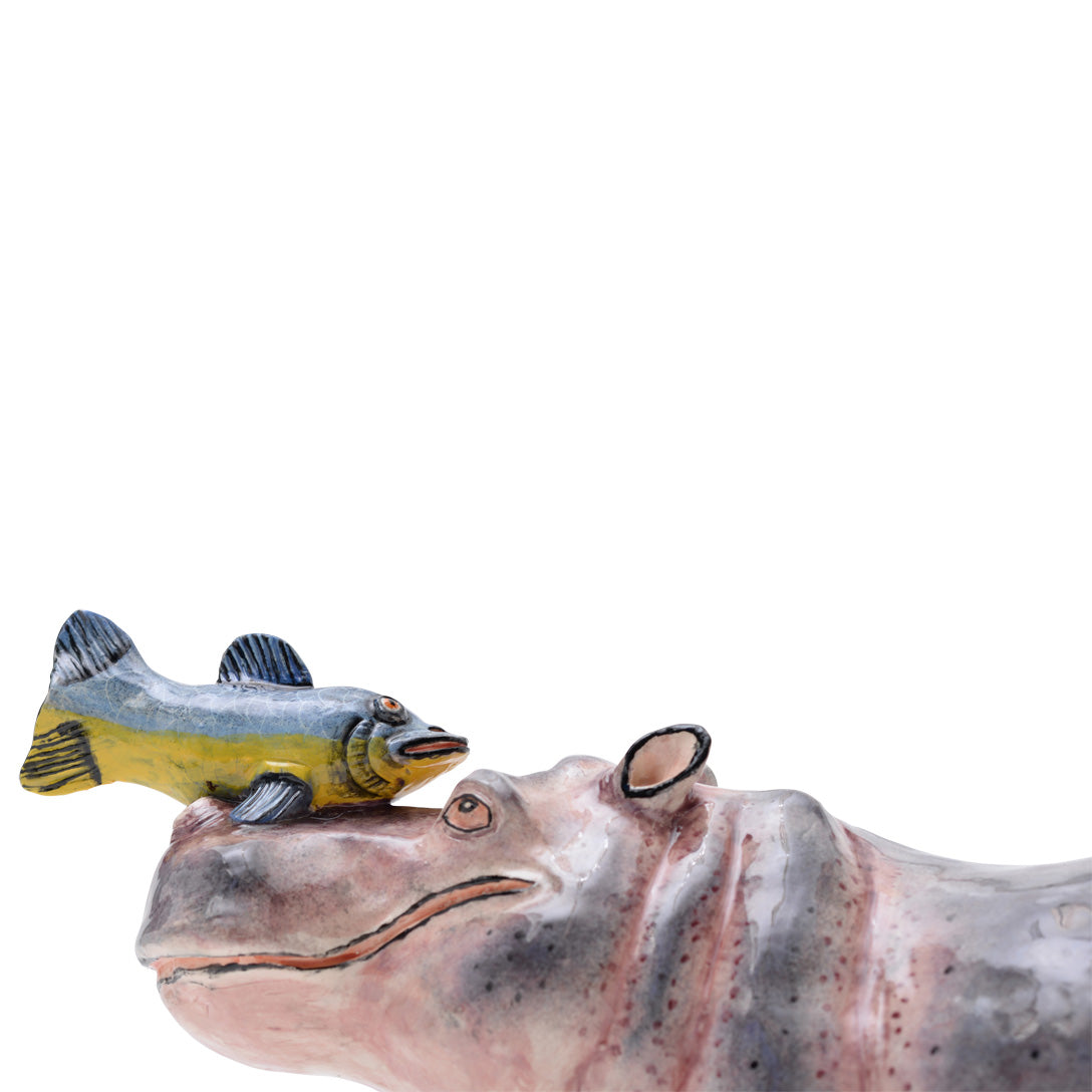 Hippo teapot