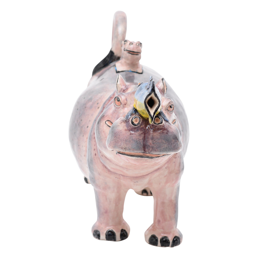 Hippo teapot