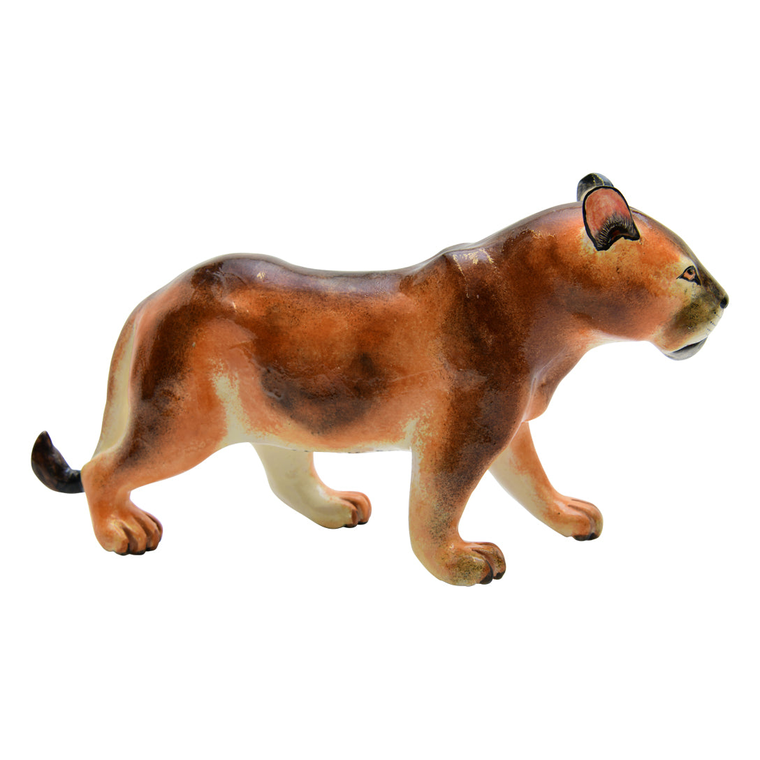 Lioness sculpture