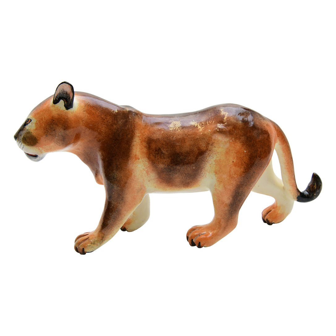 Lioness sculpture