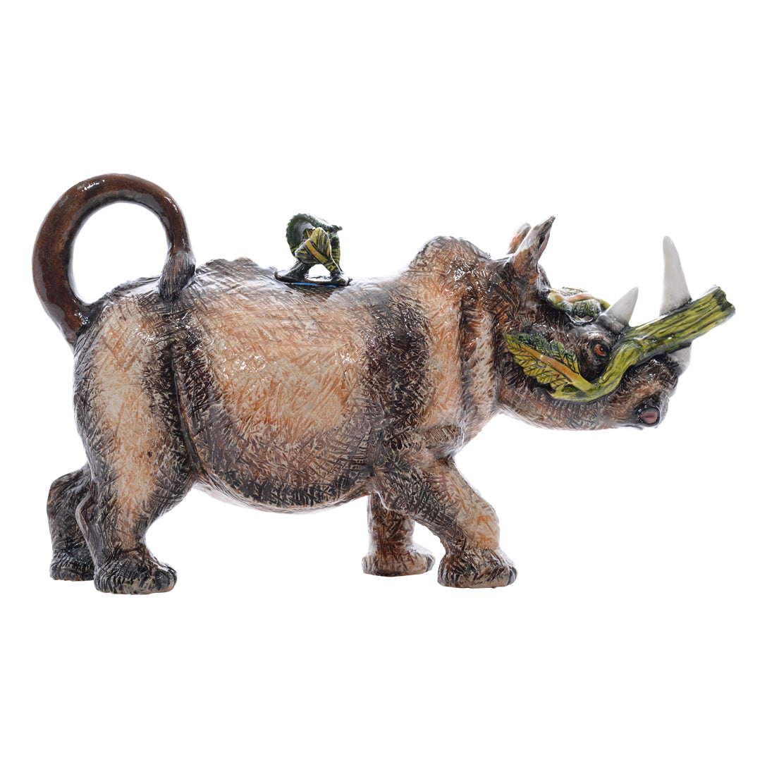 Rhino teapot