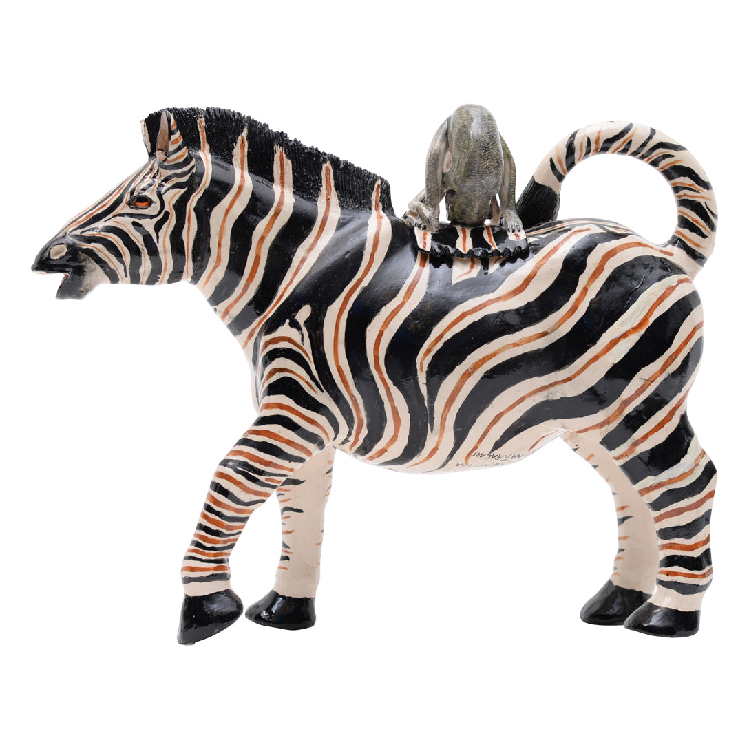 Zebra teapot