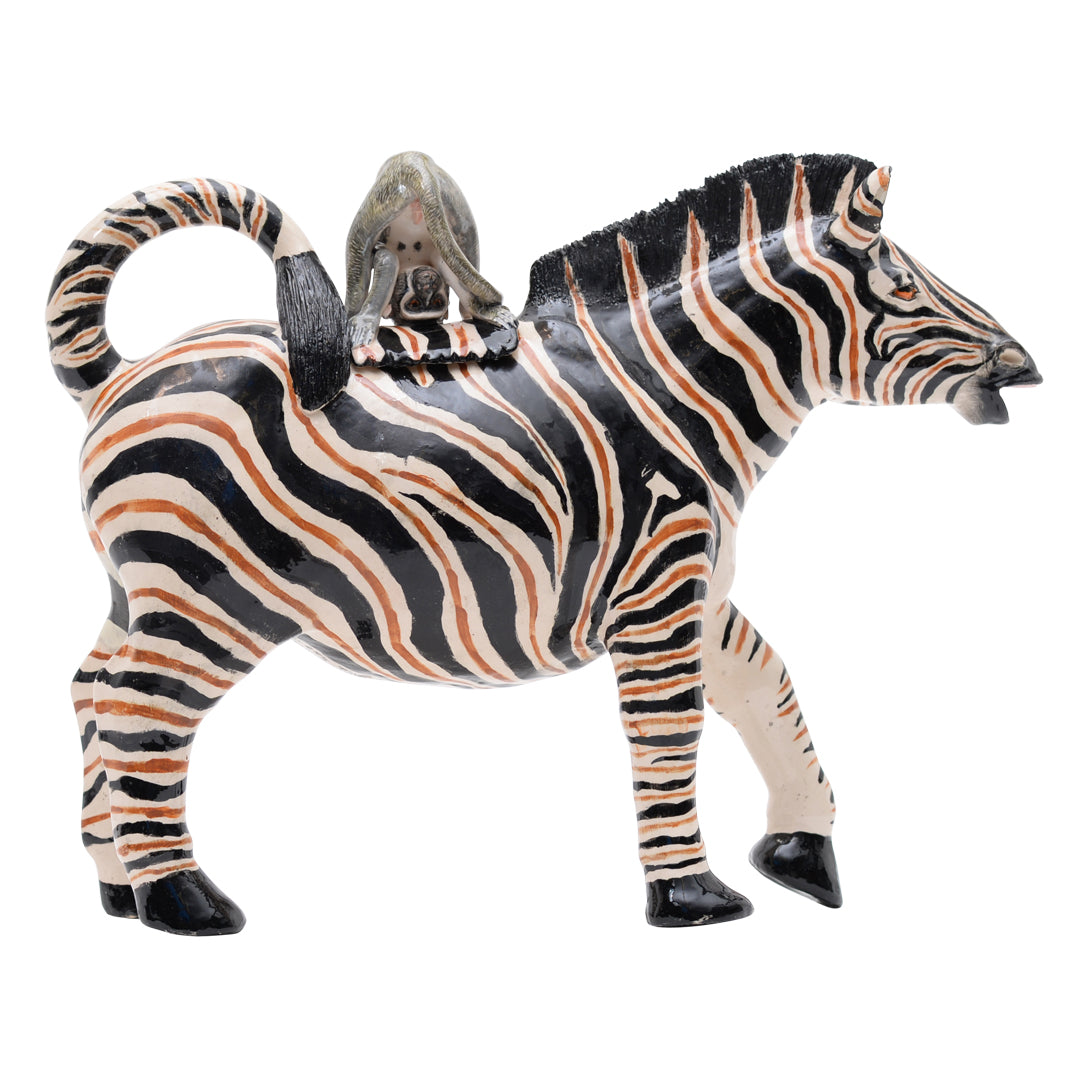 Zebra teapot