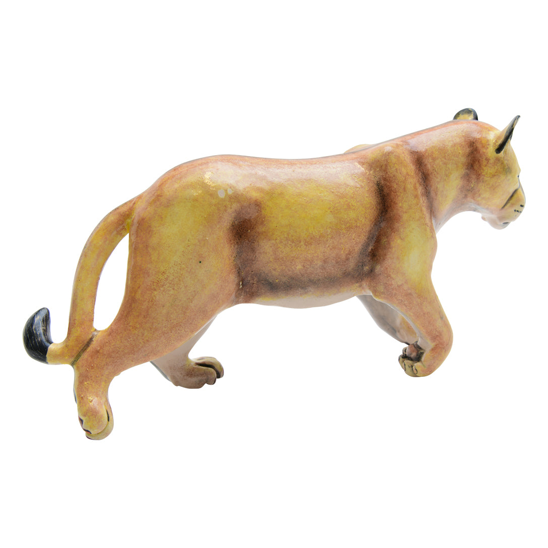 Lioness sculpture