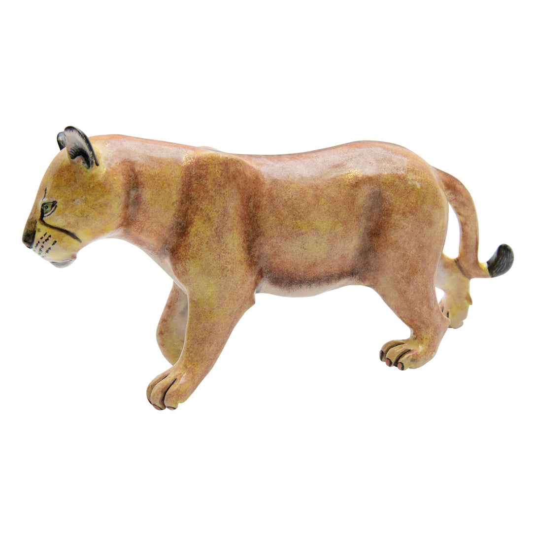 Lioness sculpture
