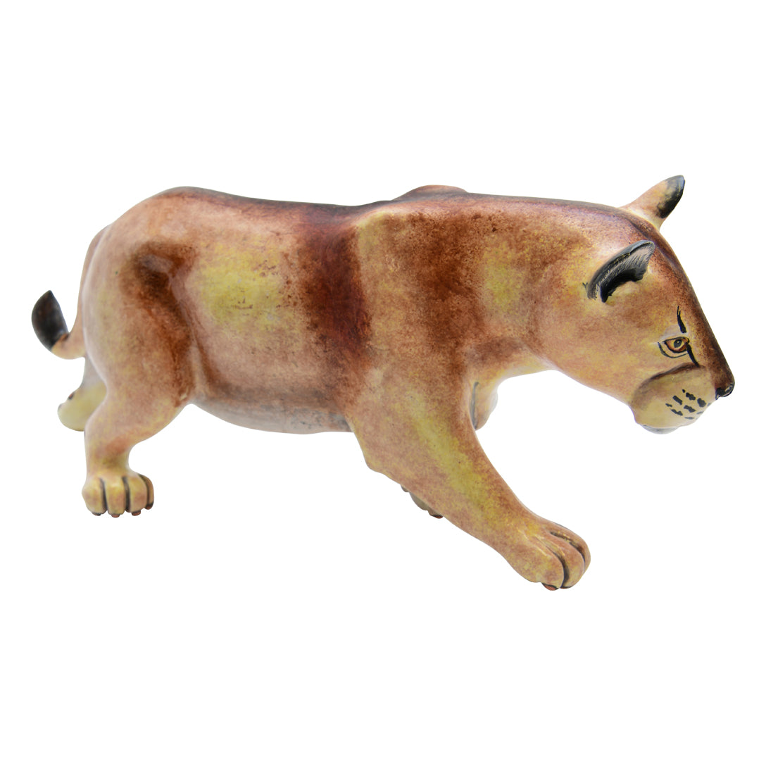 Lioness sculpture