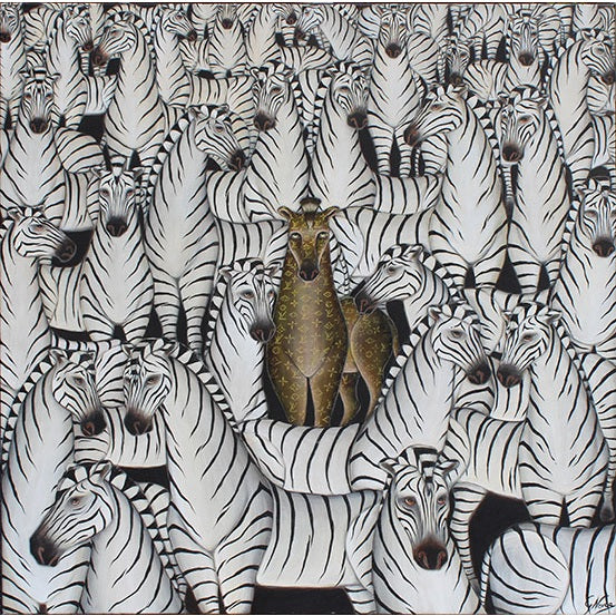 Zebra Status canvas