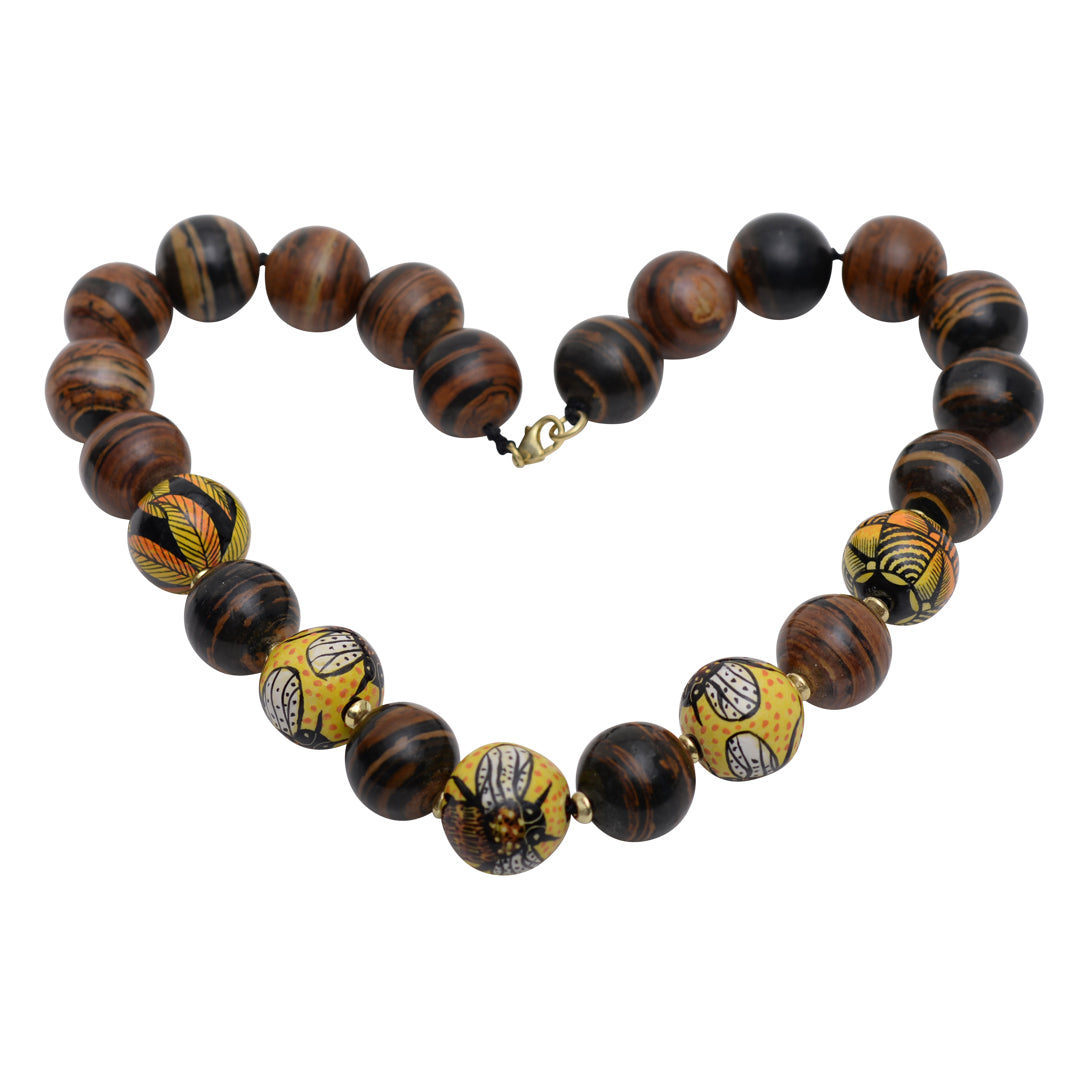 Multi beads necklace