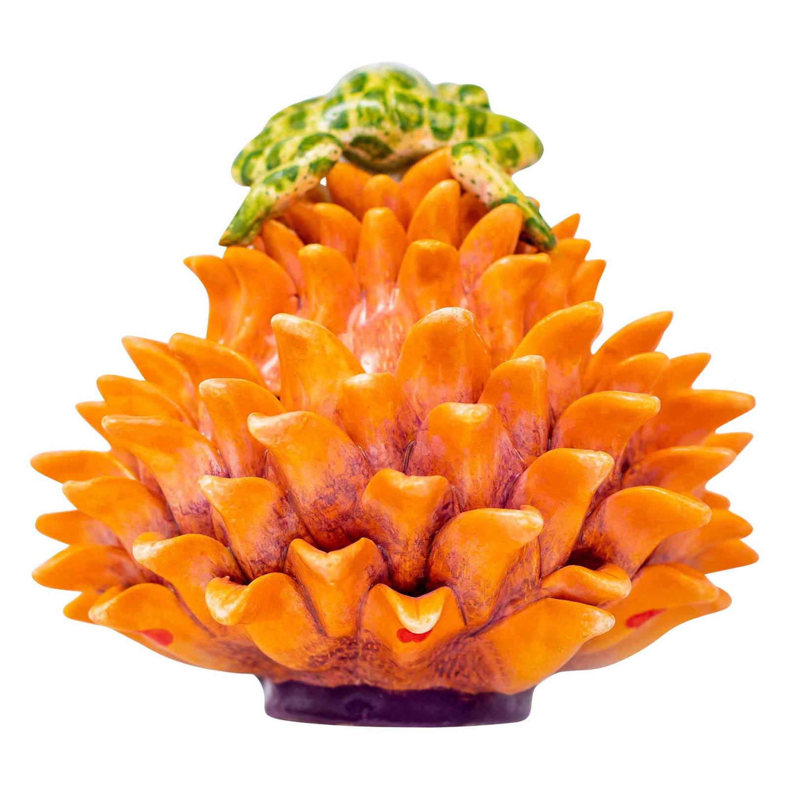 Frog & protea jewelry box