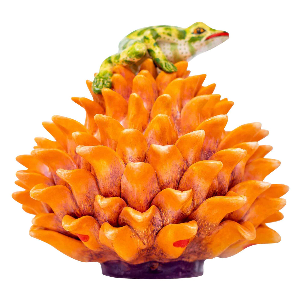 Frog & protea jewelry box