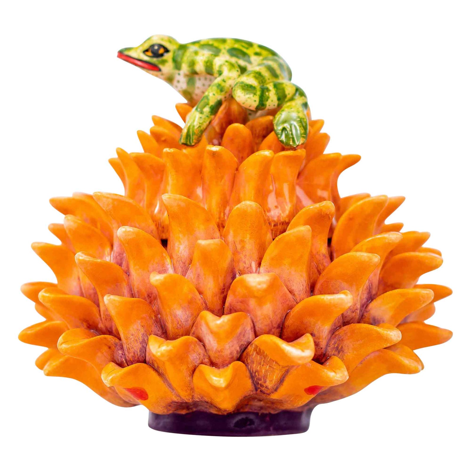 Frog & protea jewelry box