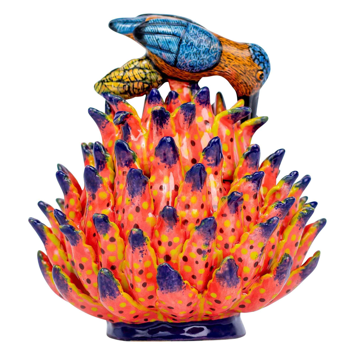 Bird & protea jewelry box