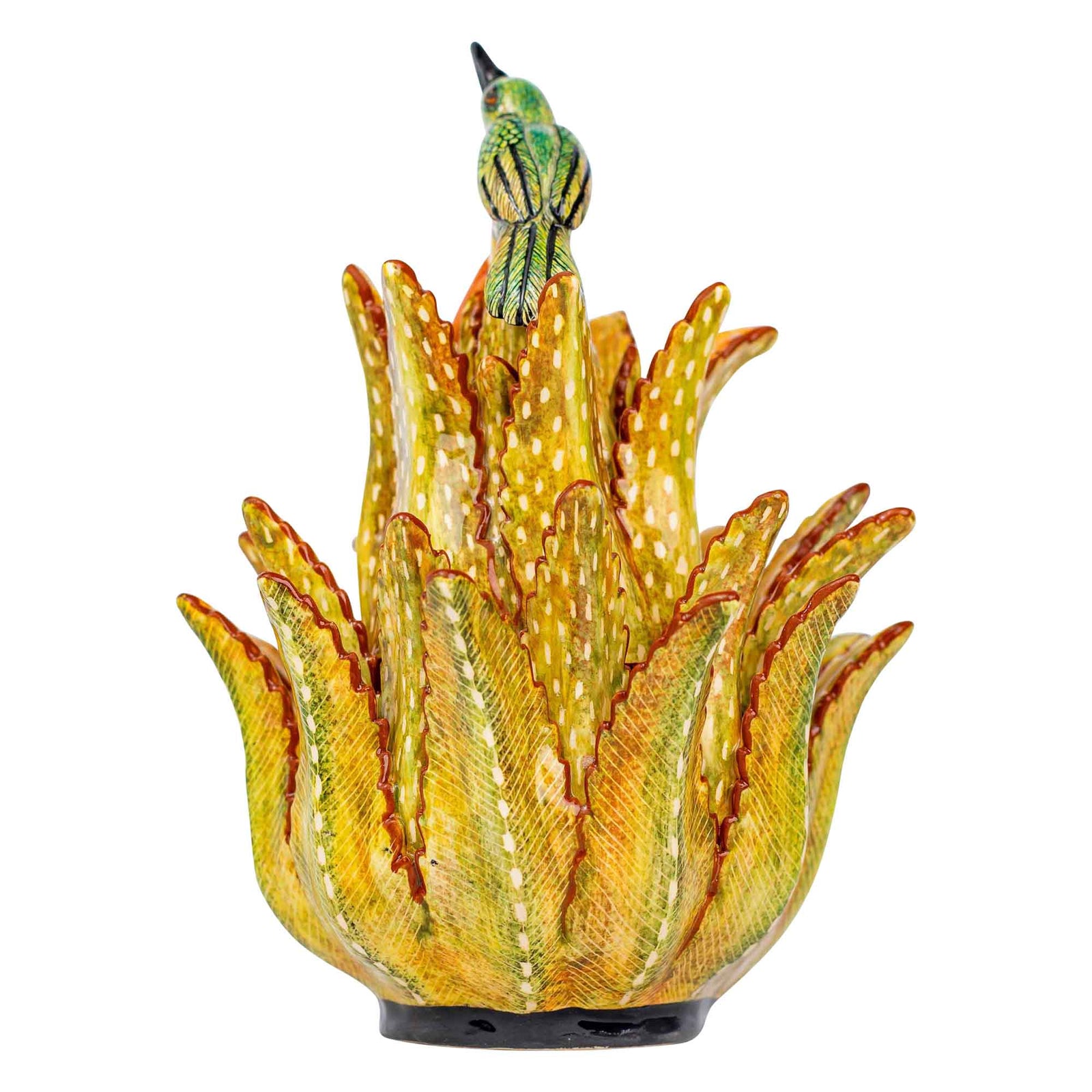 Bird & aloe jewelry box