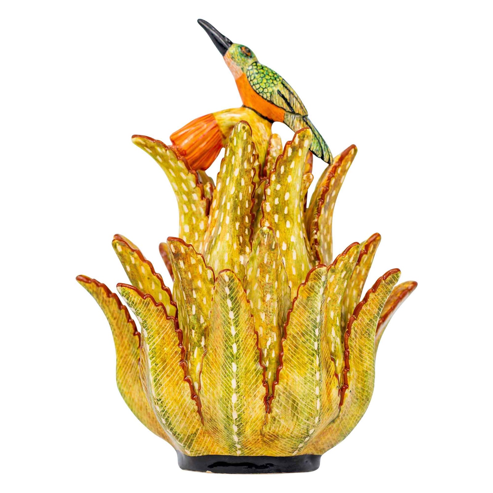 Bird & aloe jewelry box