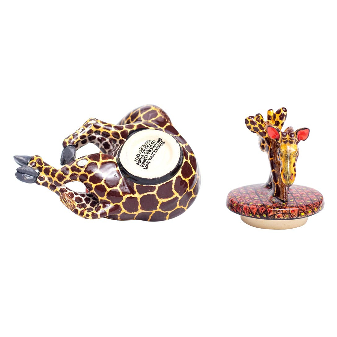 Small giraffe jewelry box