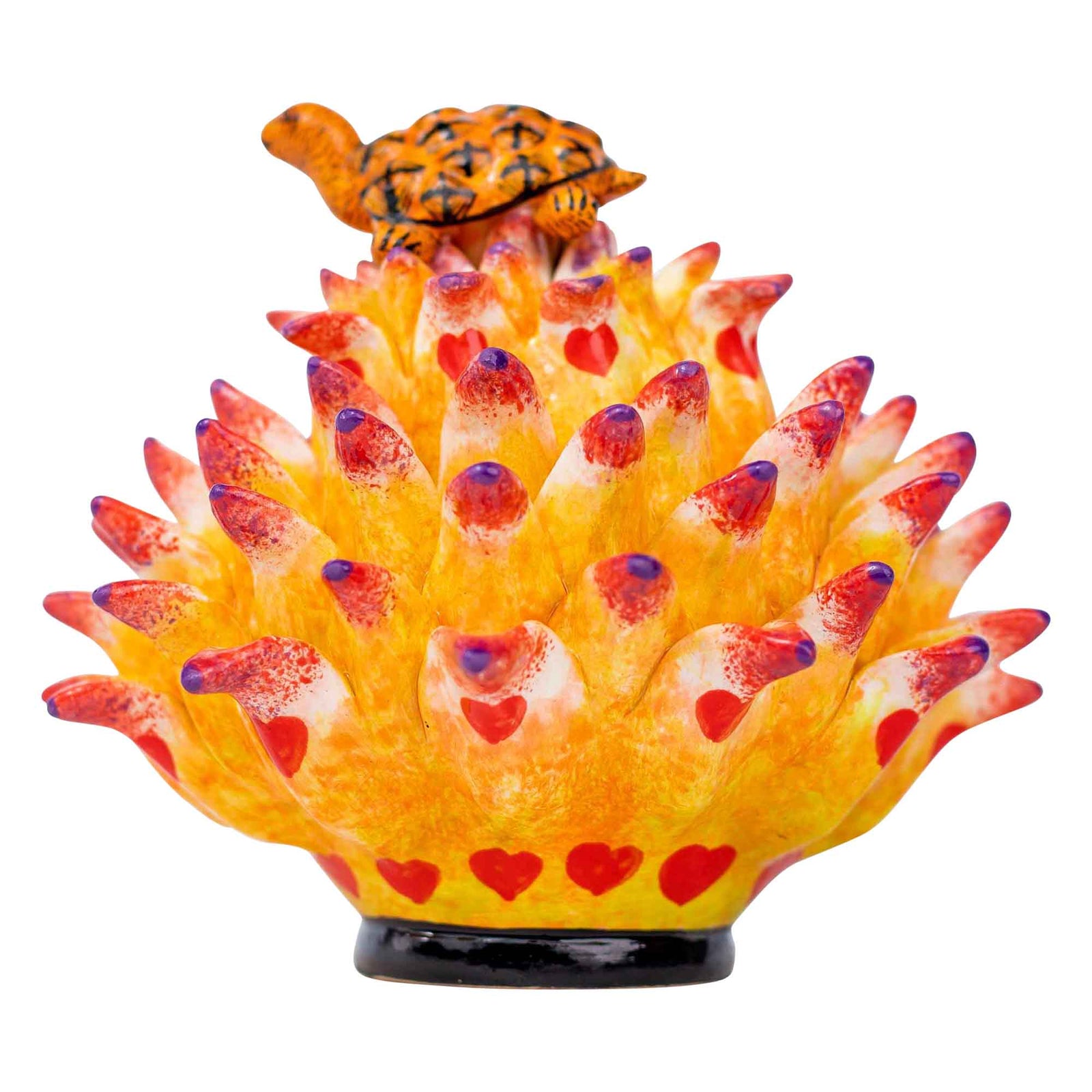 Tortoise & protea jewelry box