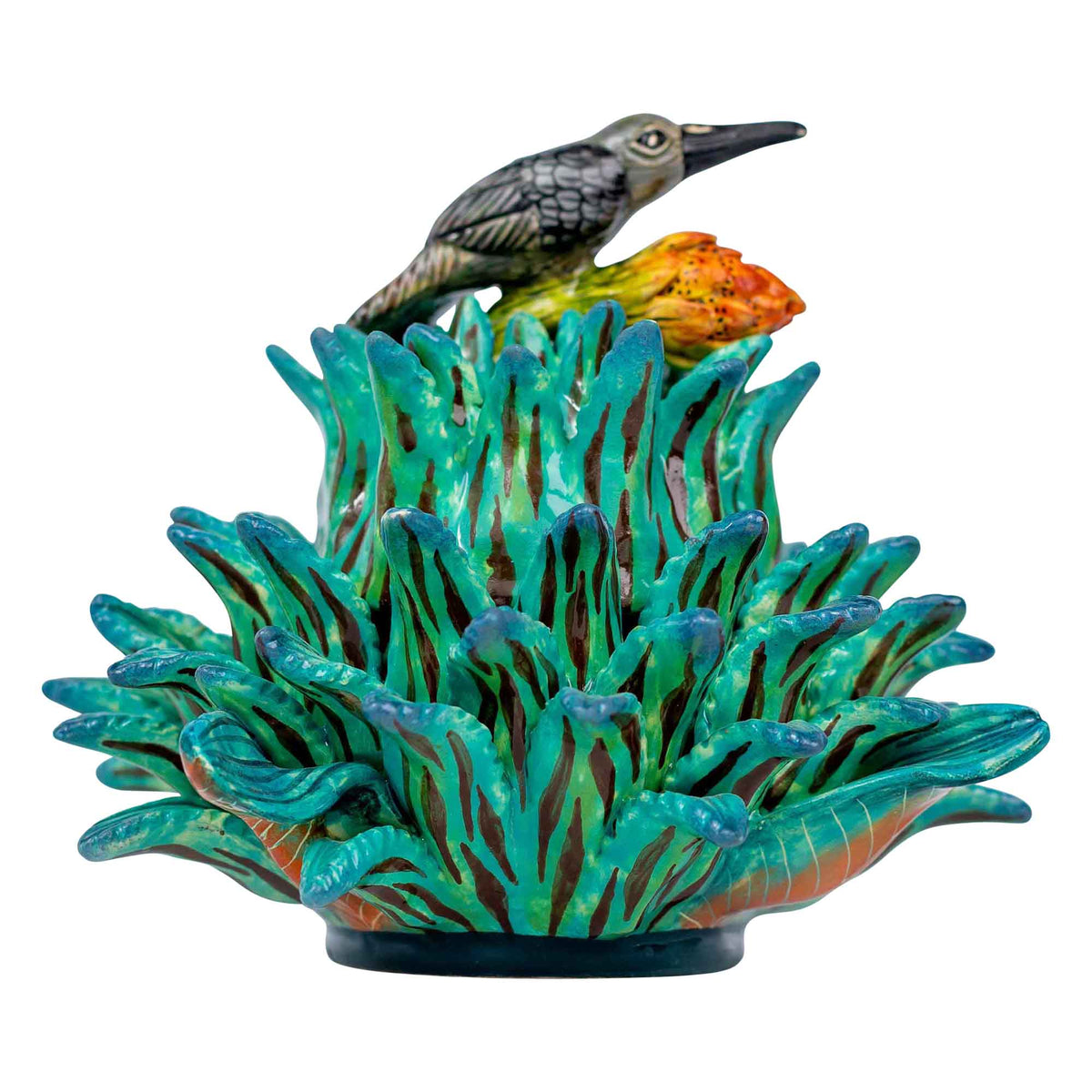 Bird & aloe jewelry box