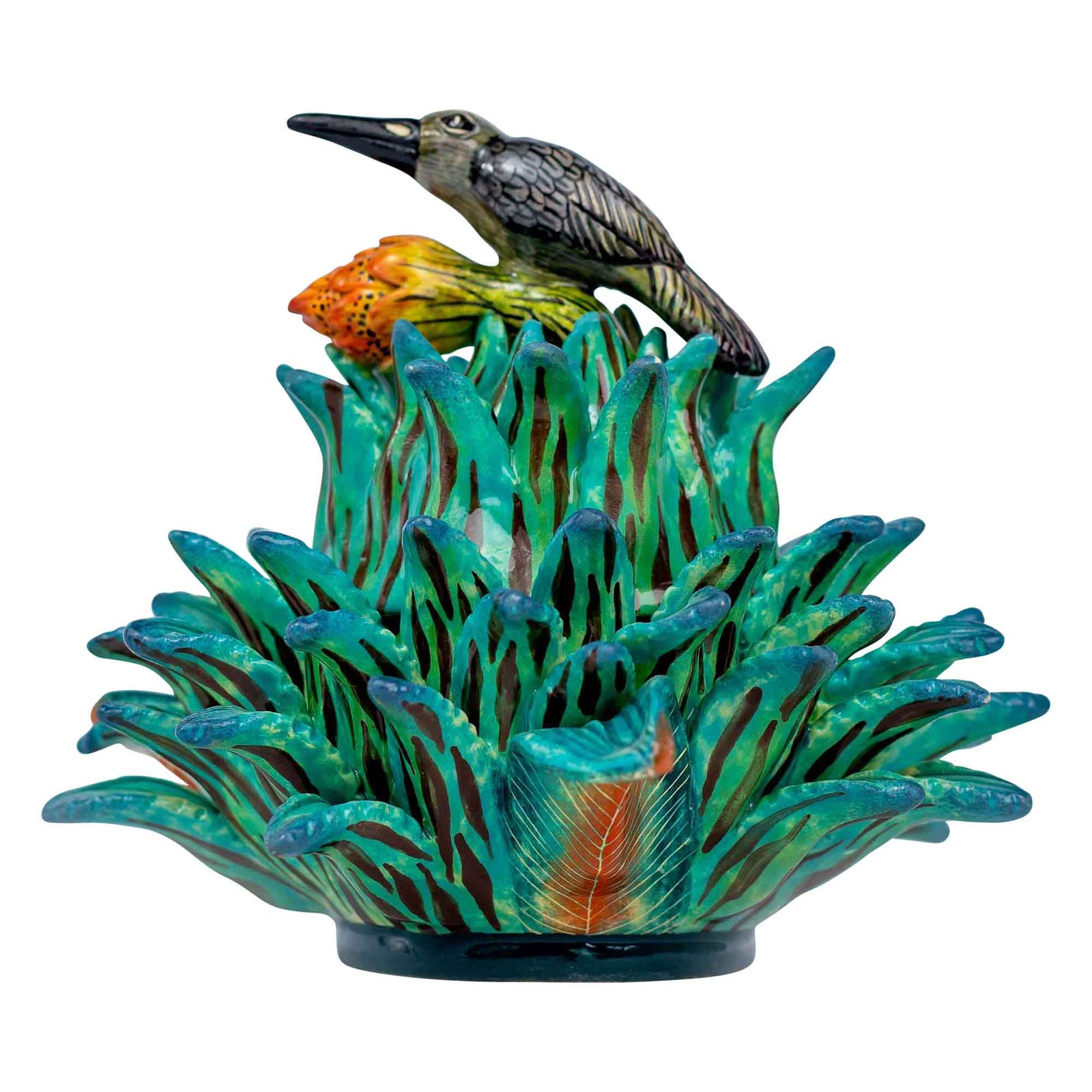 Bird & aloe jewelry box