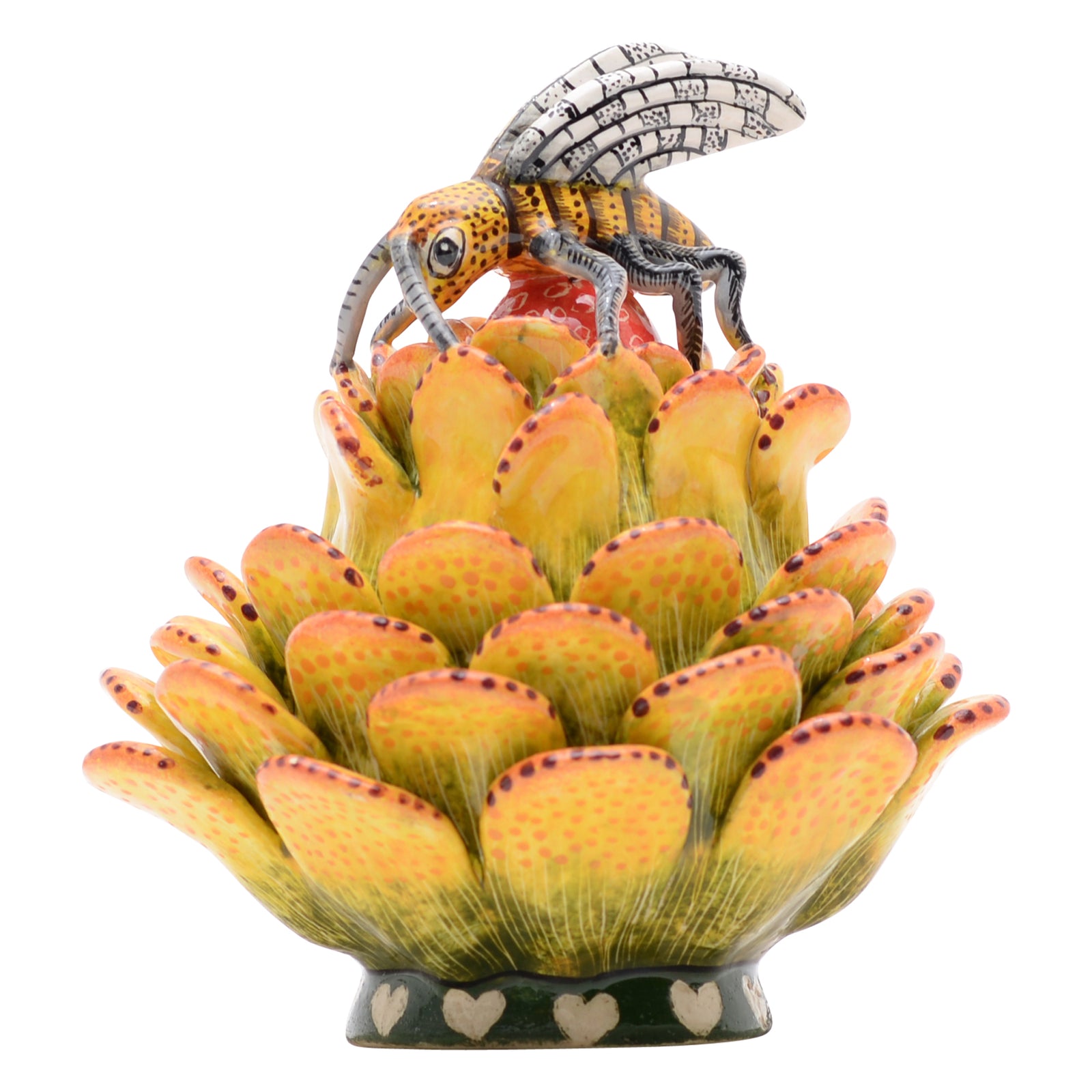 Bird & succulent jewelry box