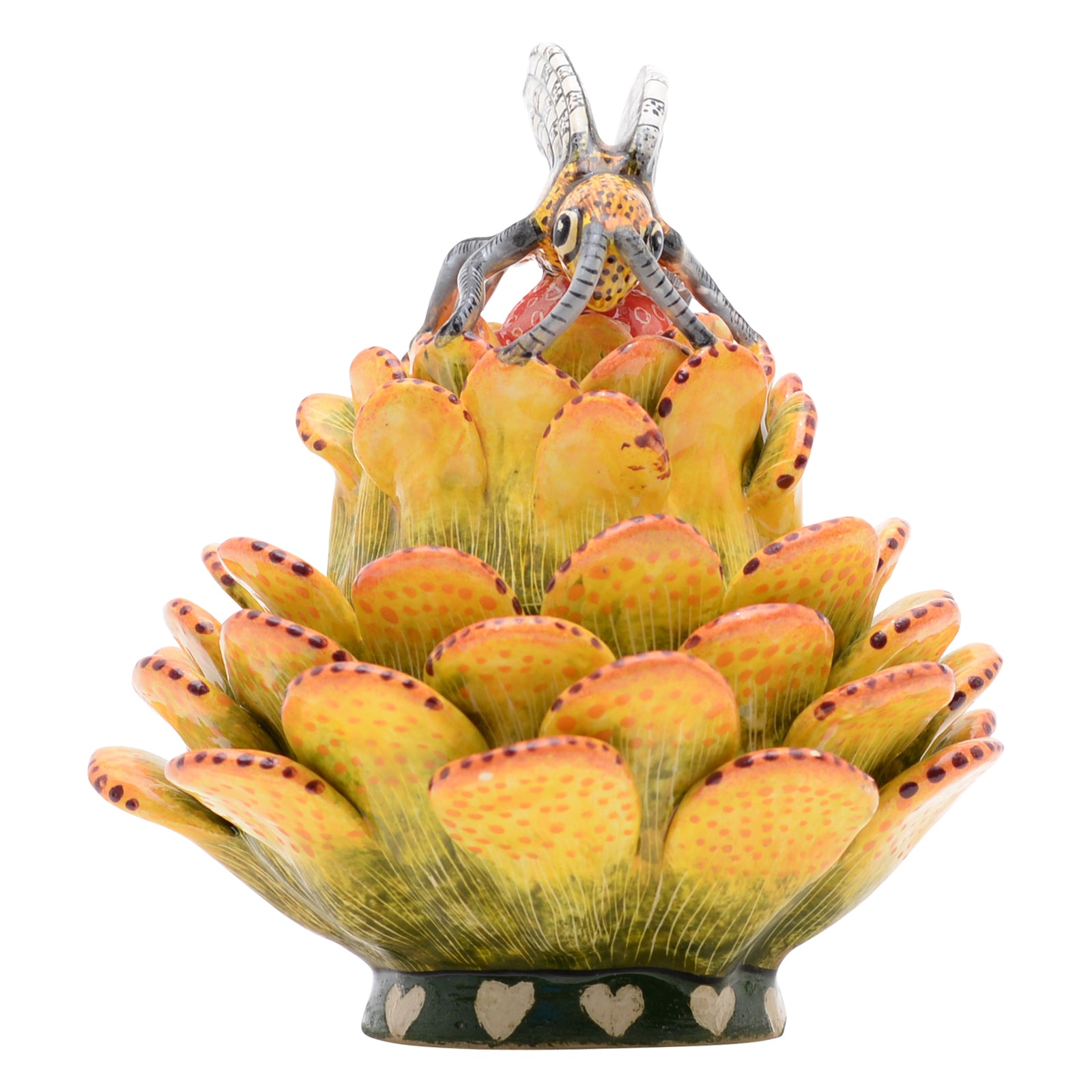 Bird & succulent jewelry box