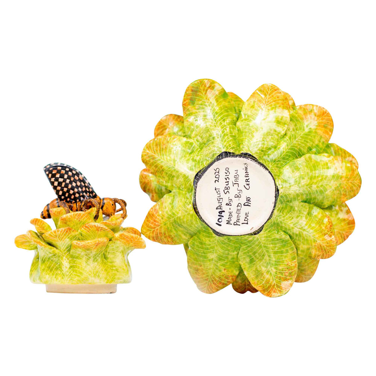 Butterfly & protea jewelry box