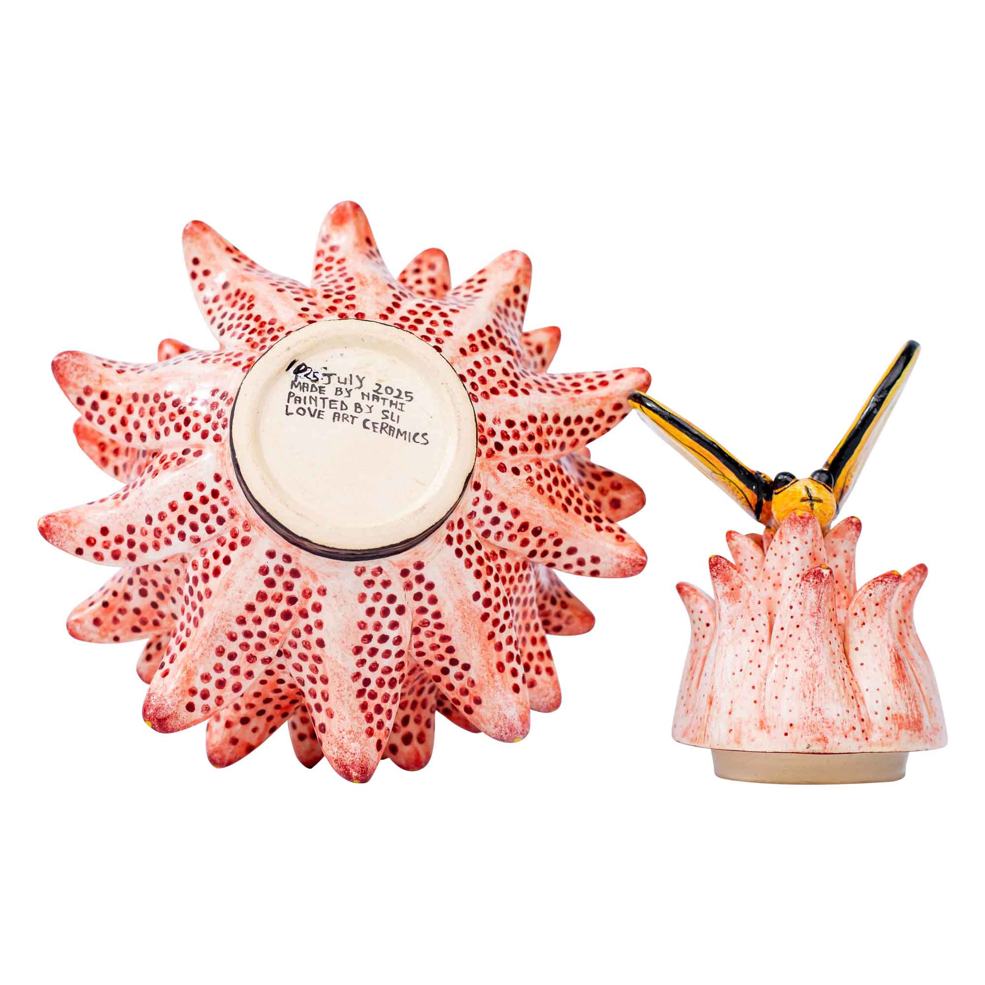 Butterfly & protea jewelry box