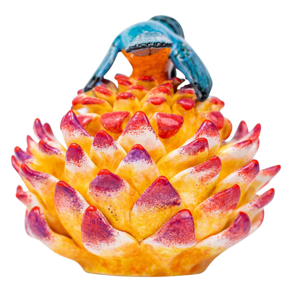 Bird & protea jewelry box