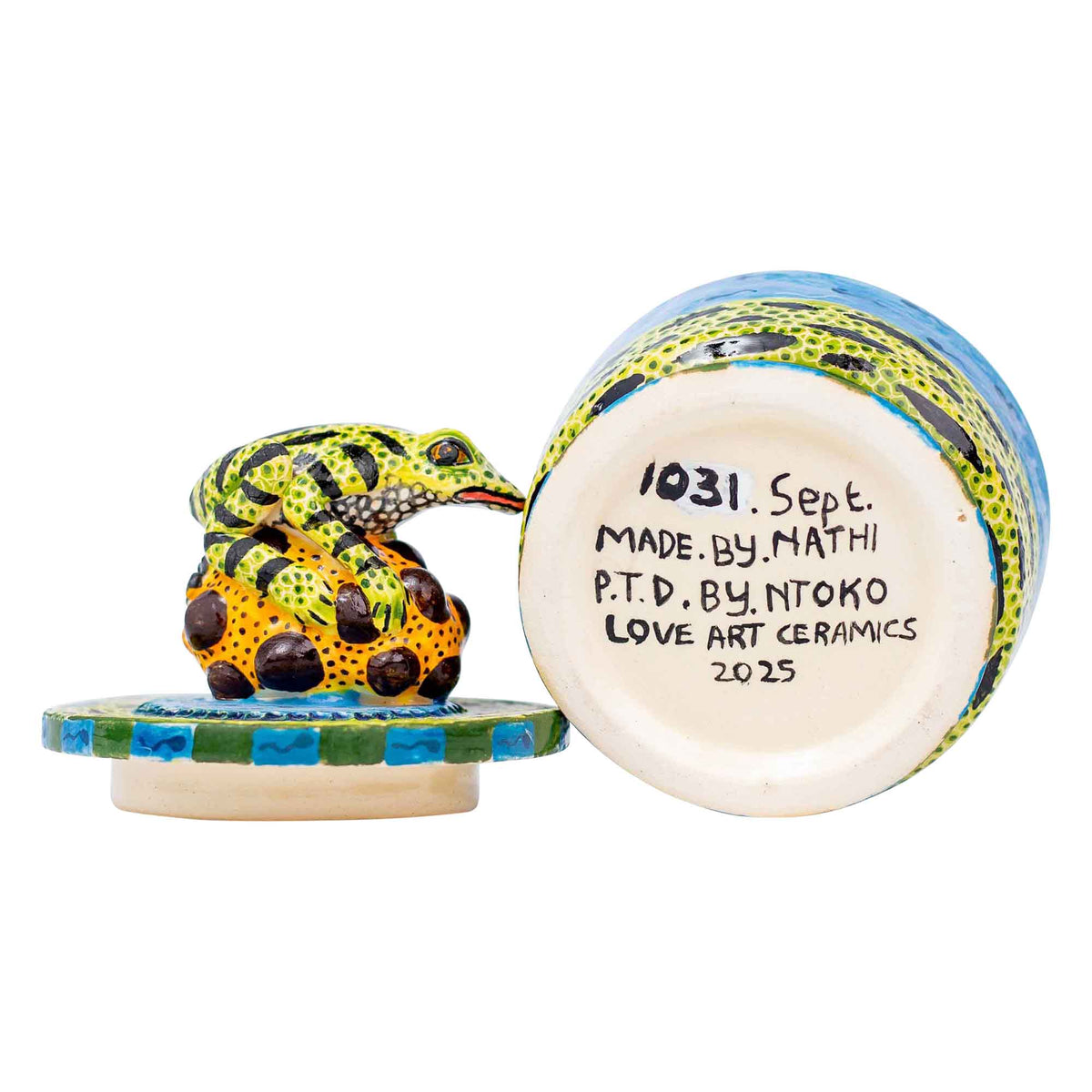 Frog jewelry box