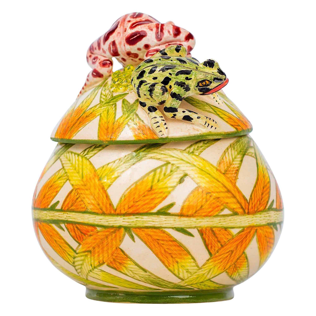 Frog jewelry box