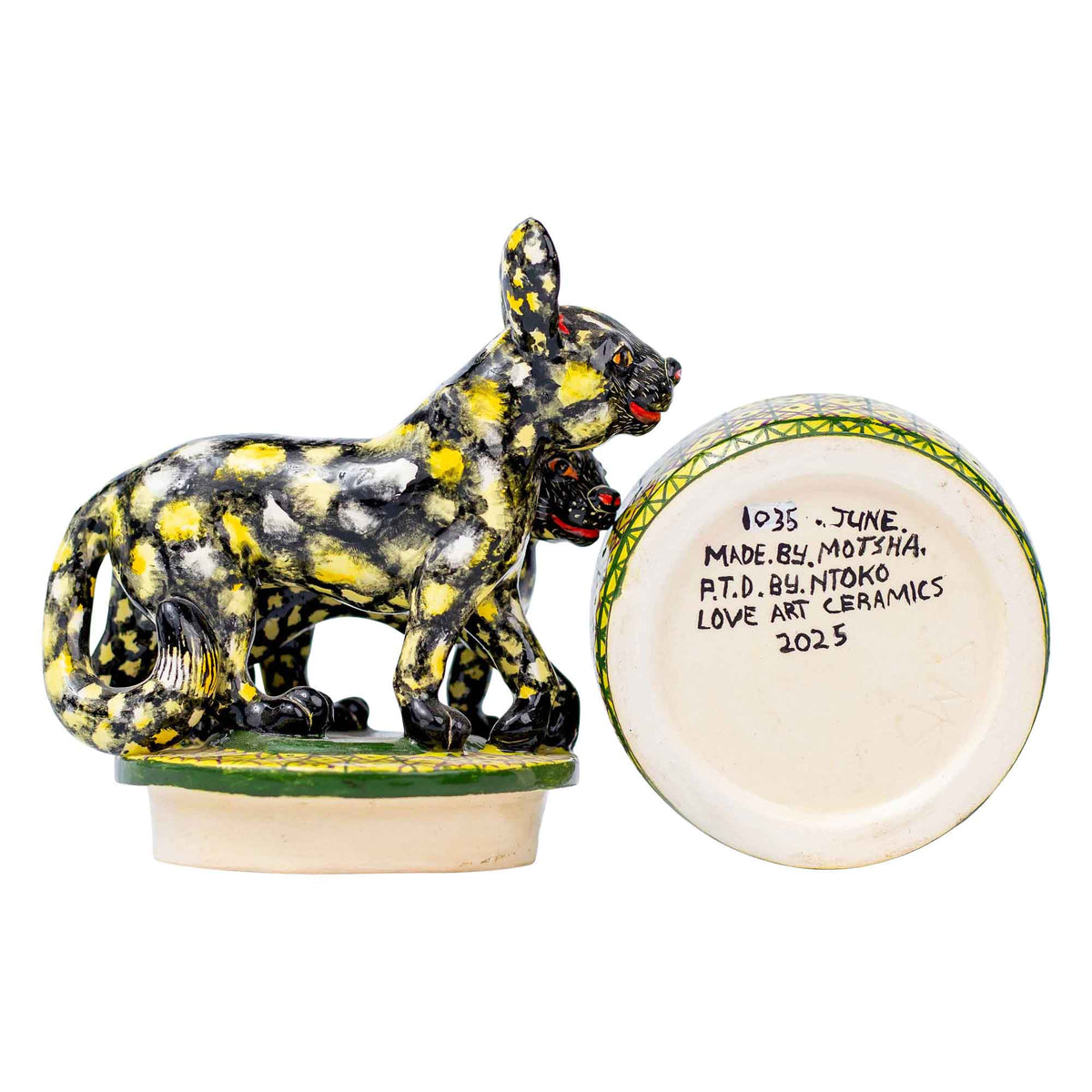 Wild dog jewelry box