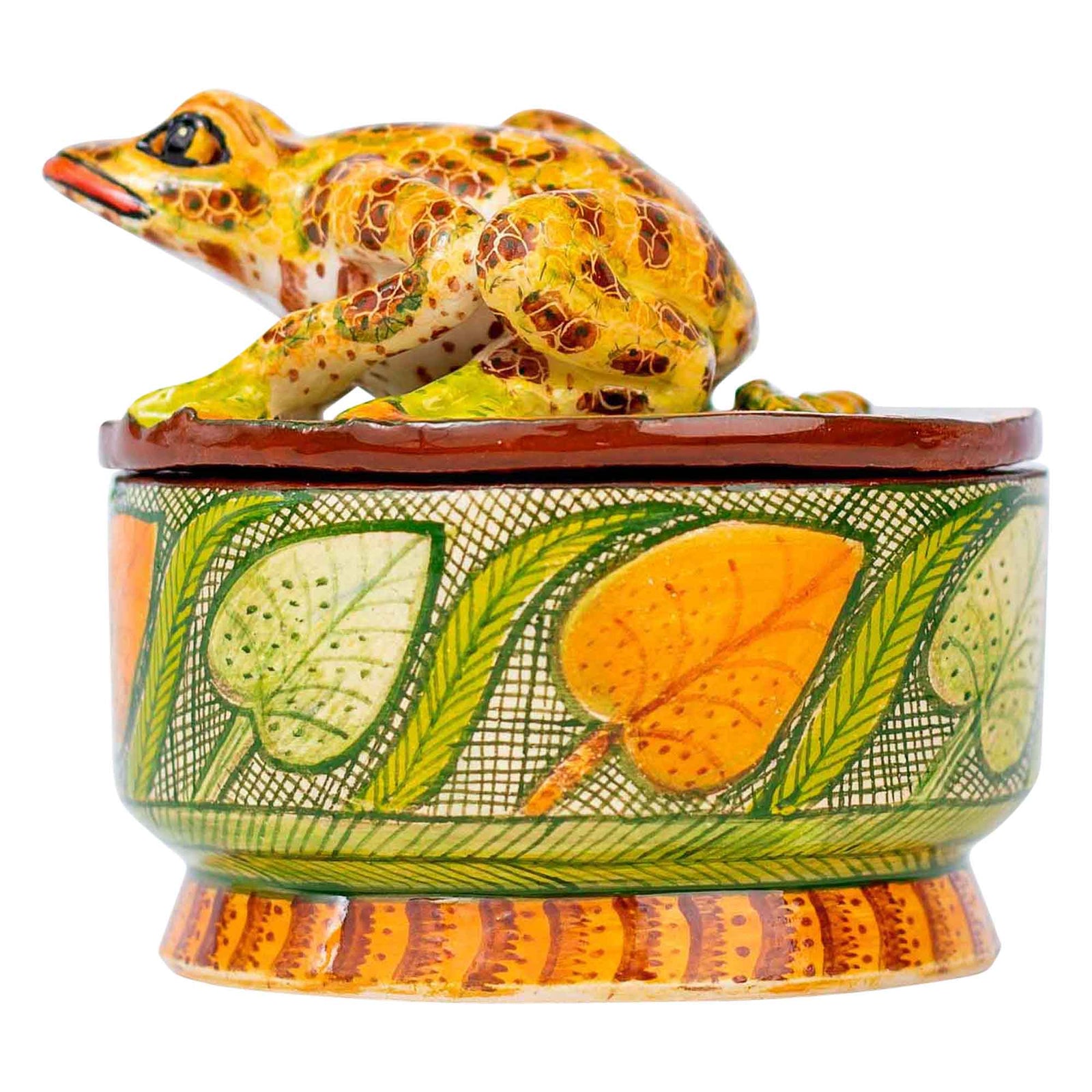Frog jewelry box