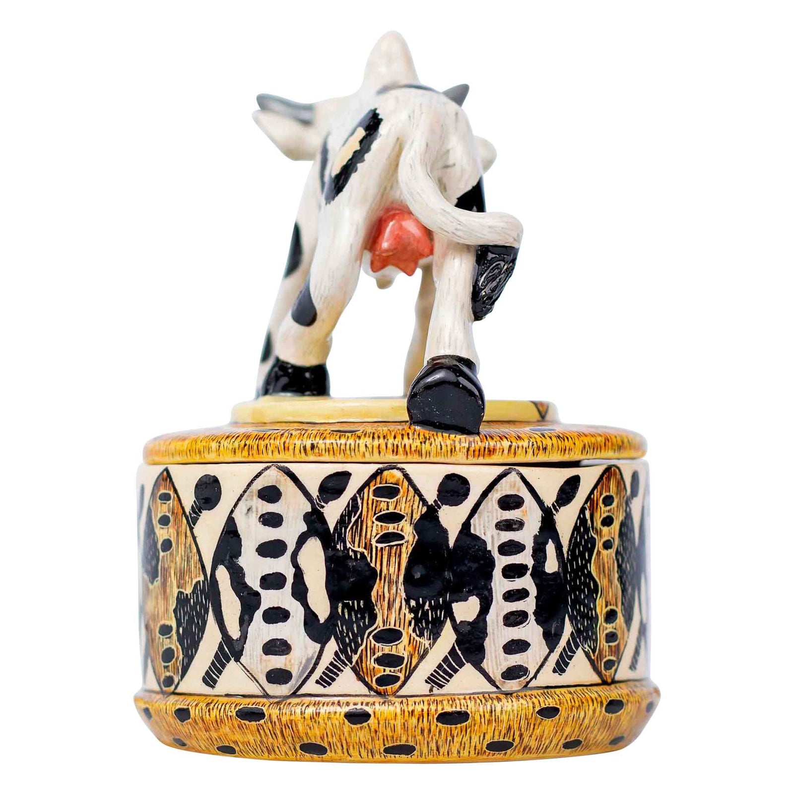 Cow jewelry box