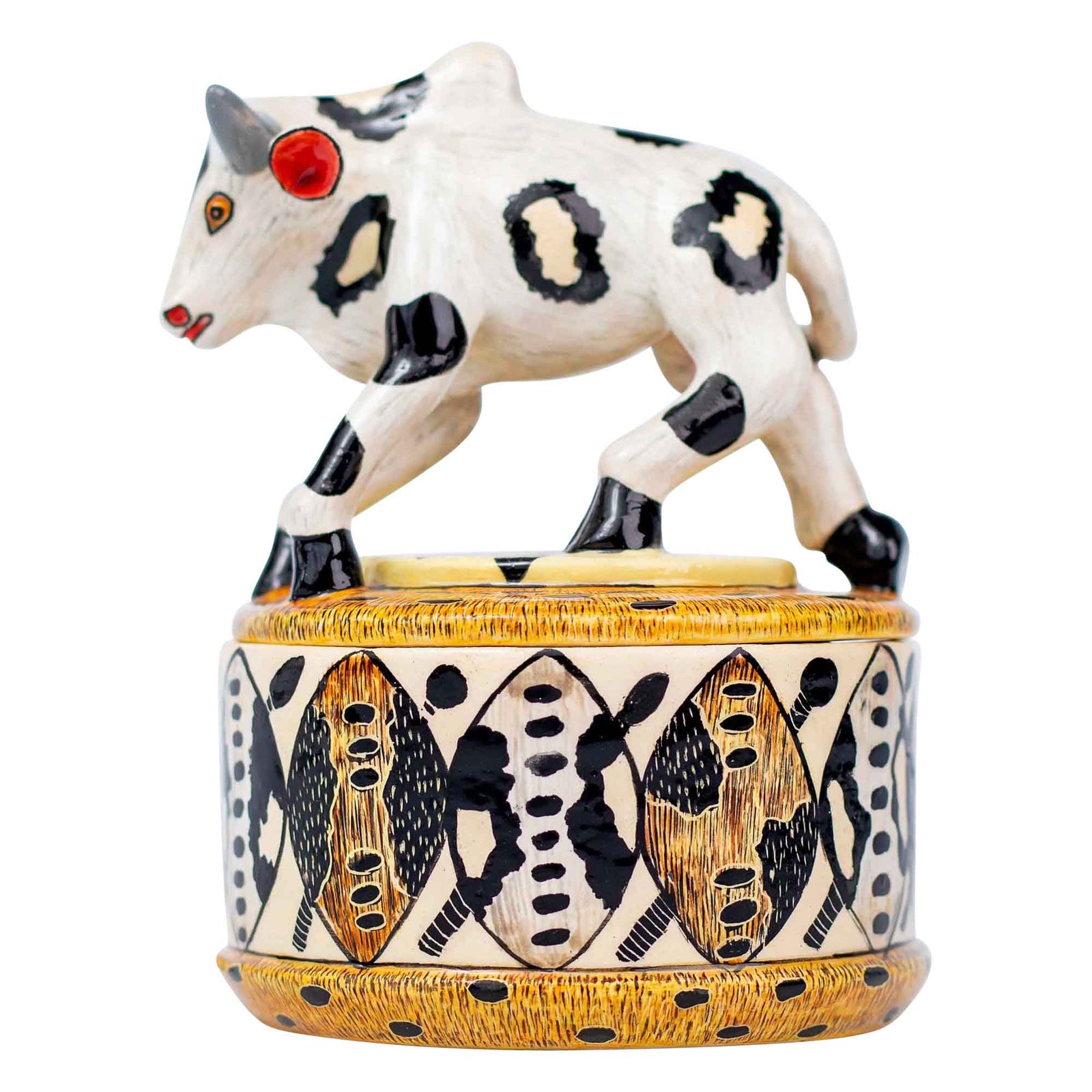 Cow jewelry box
