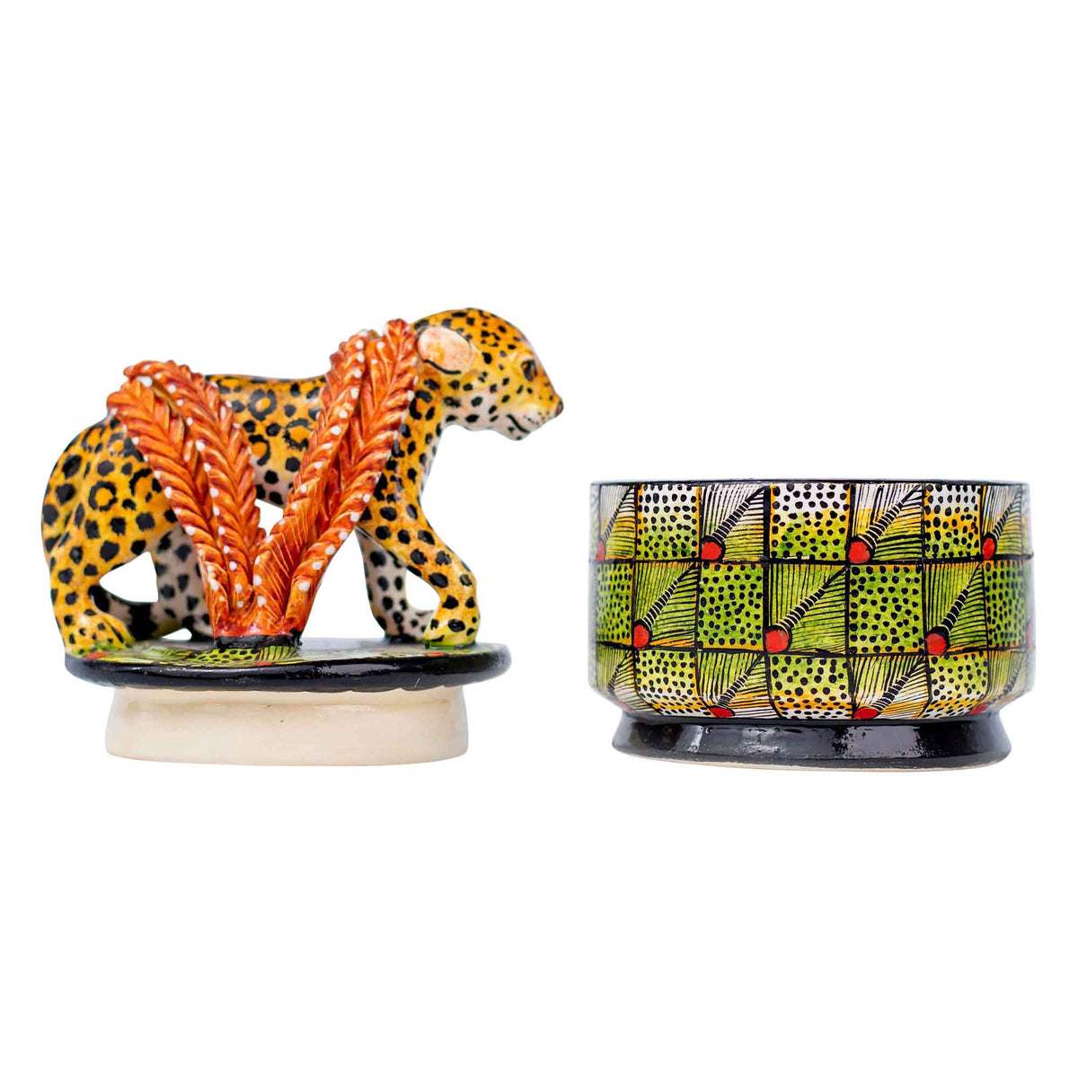 Leopard jewelry box