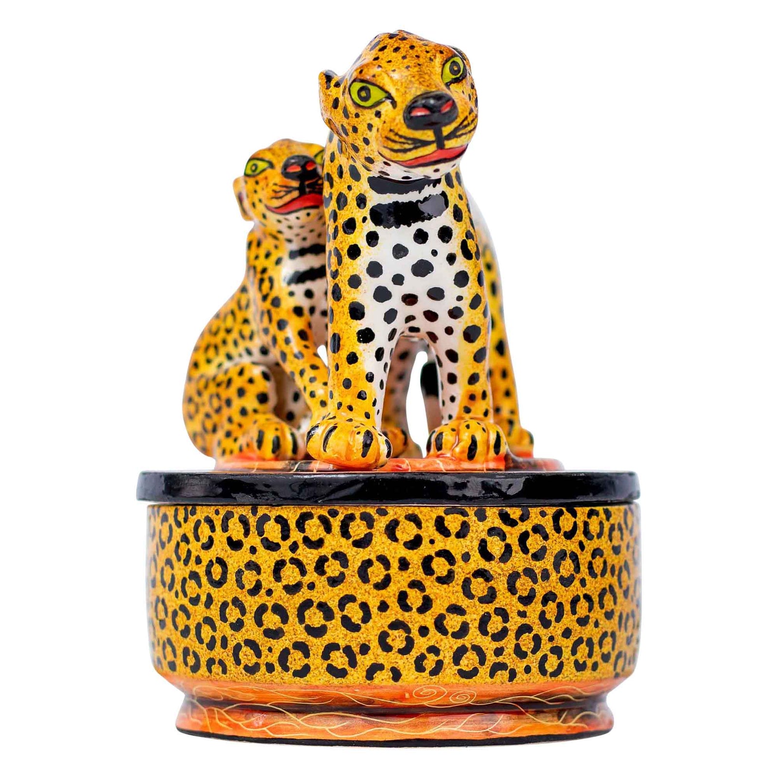 Leopard jewelry box