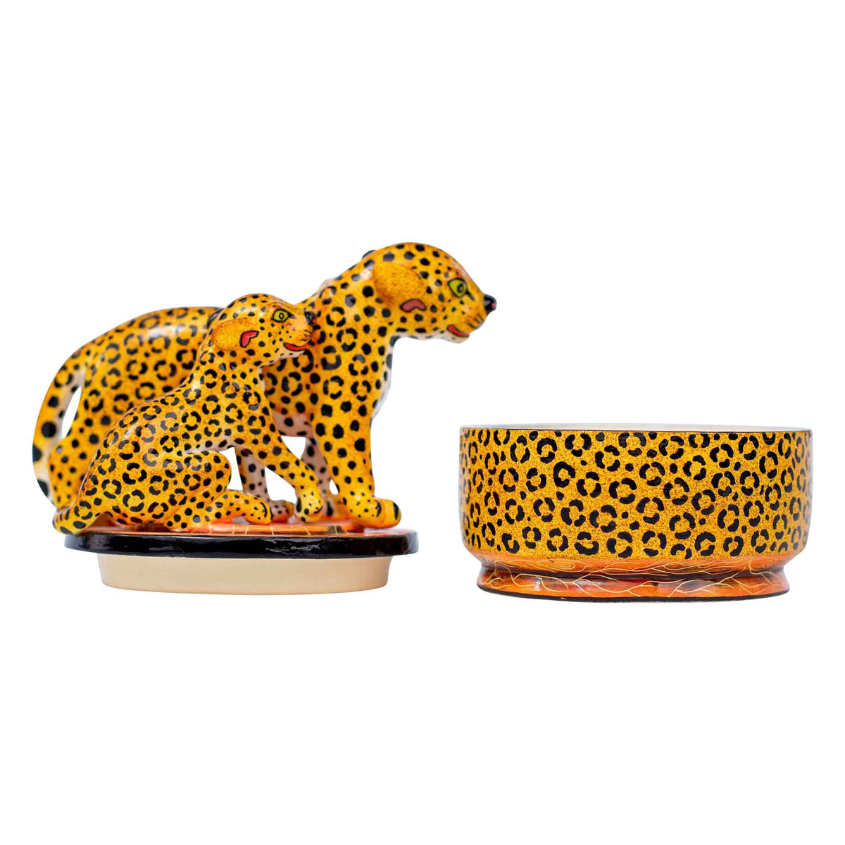 Leopard jewelry box