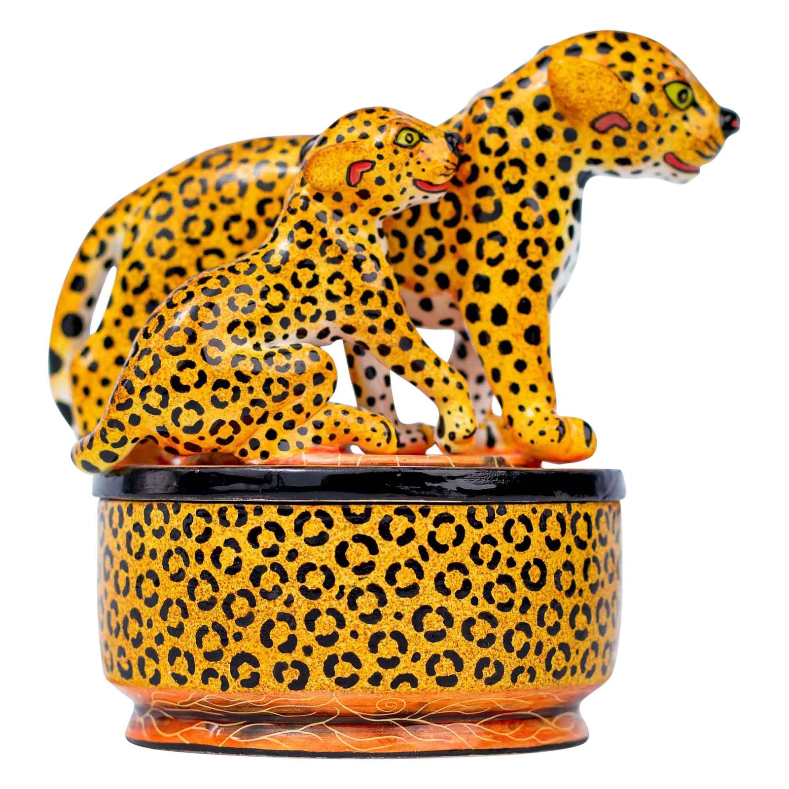 Leopard jewelry box