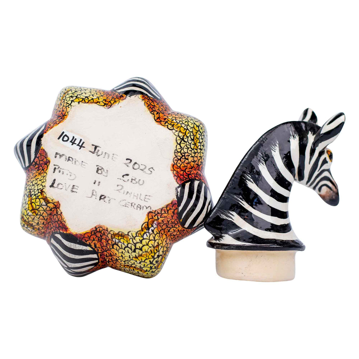 Zebra jewelry box