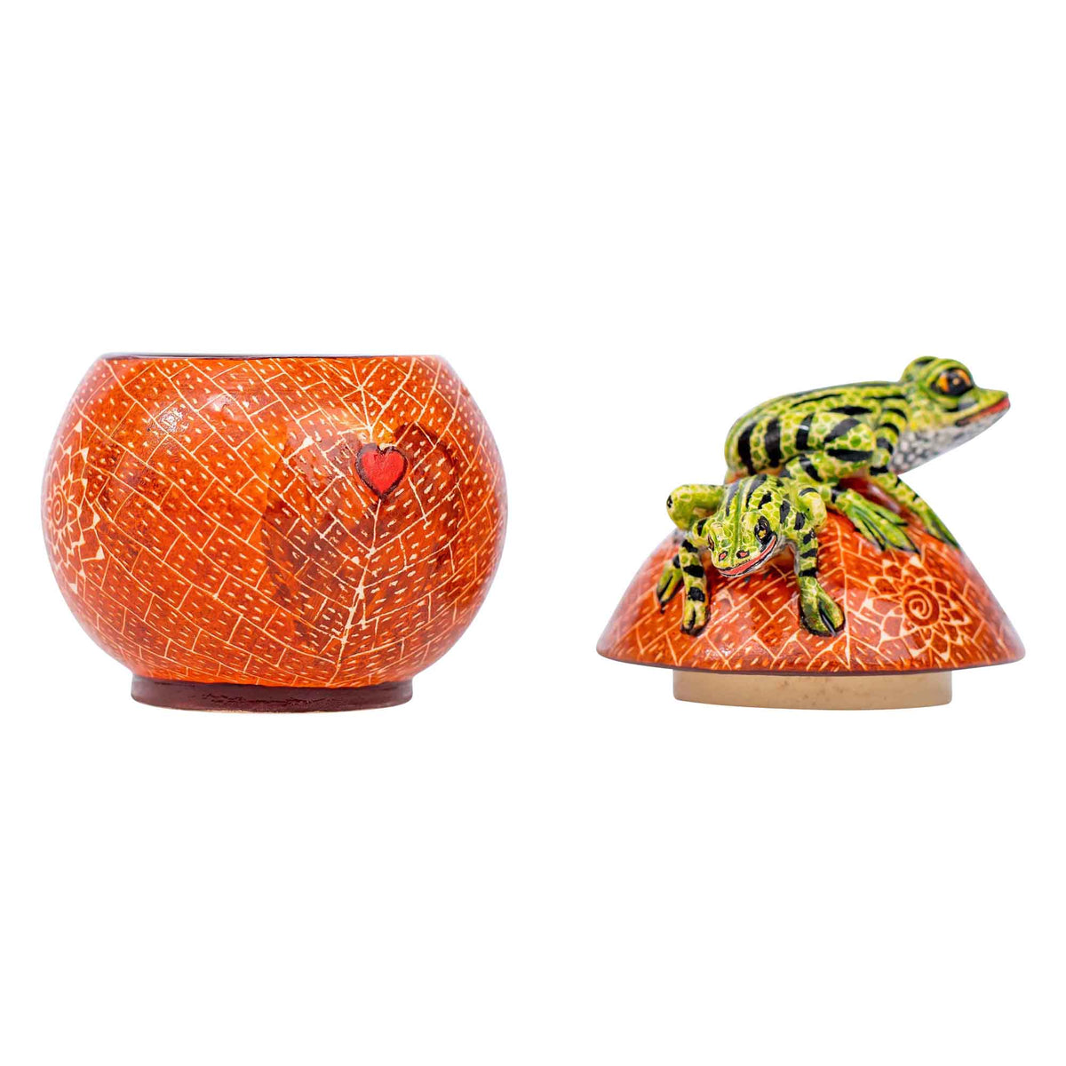 Frog jewelry box