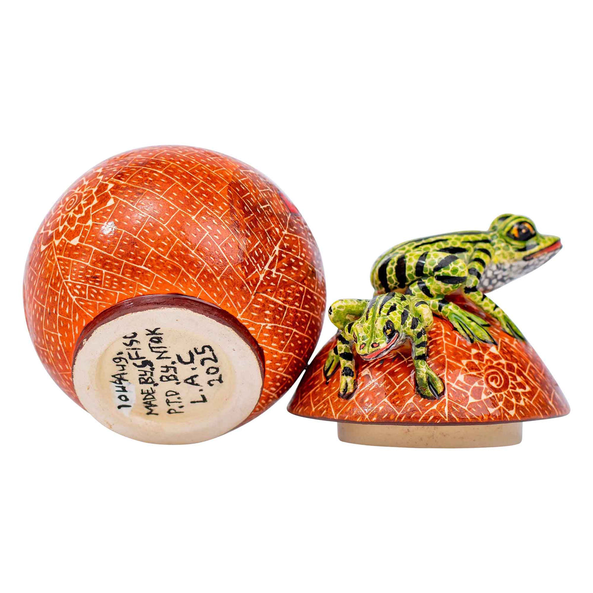 Frog jewelry box