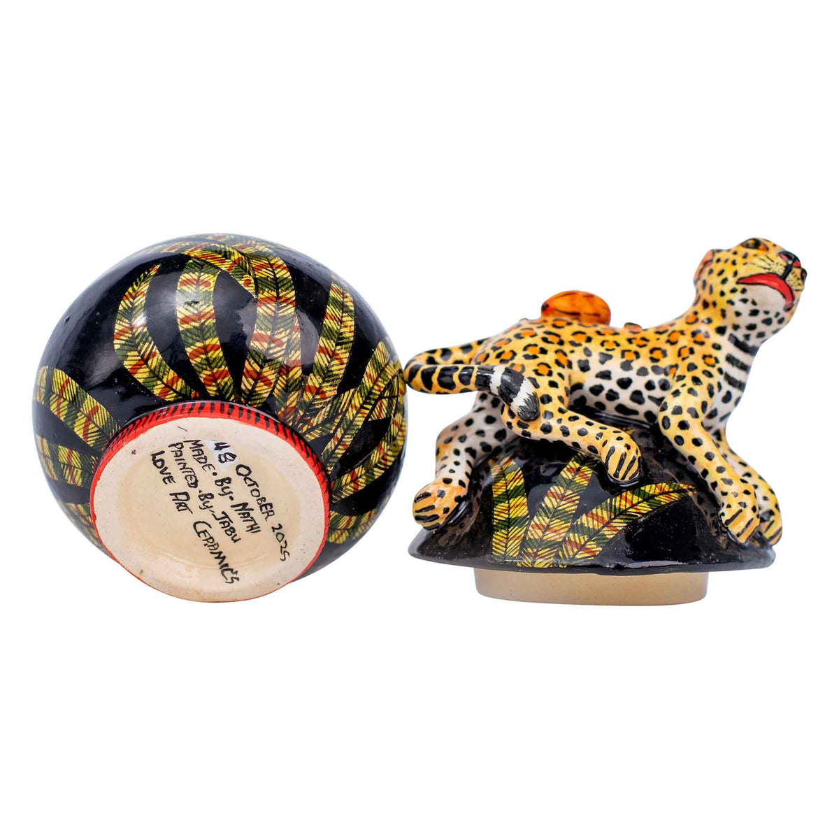 Leopard jewelry box