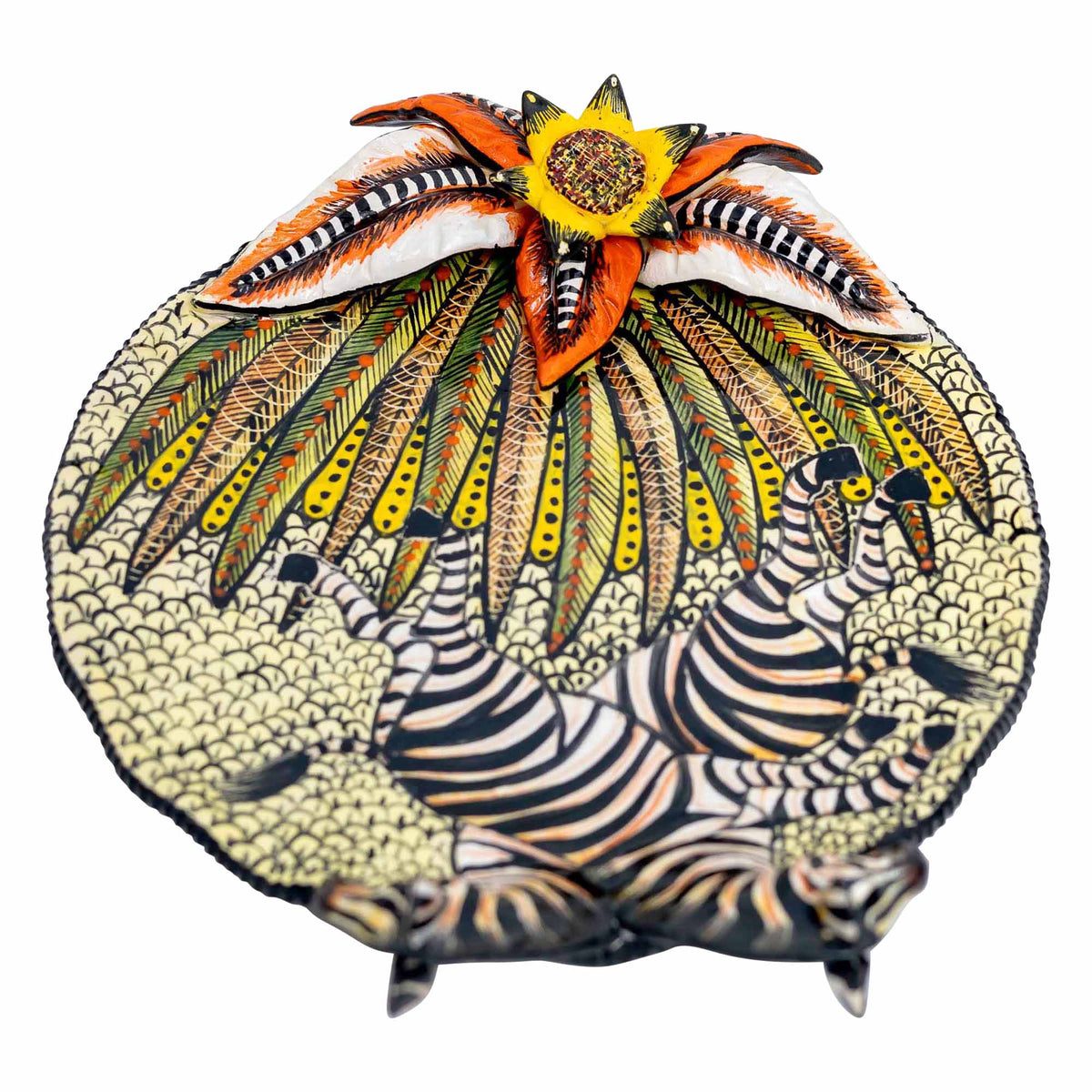 Zebra Coin Dish